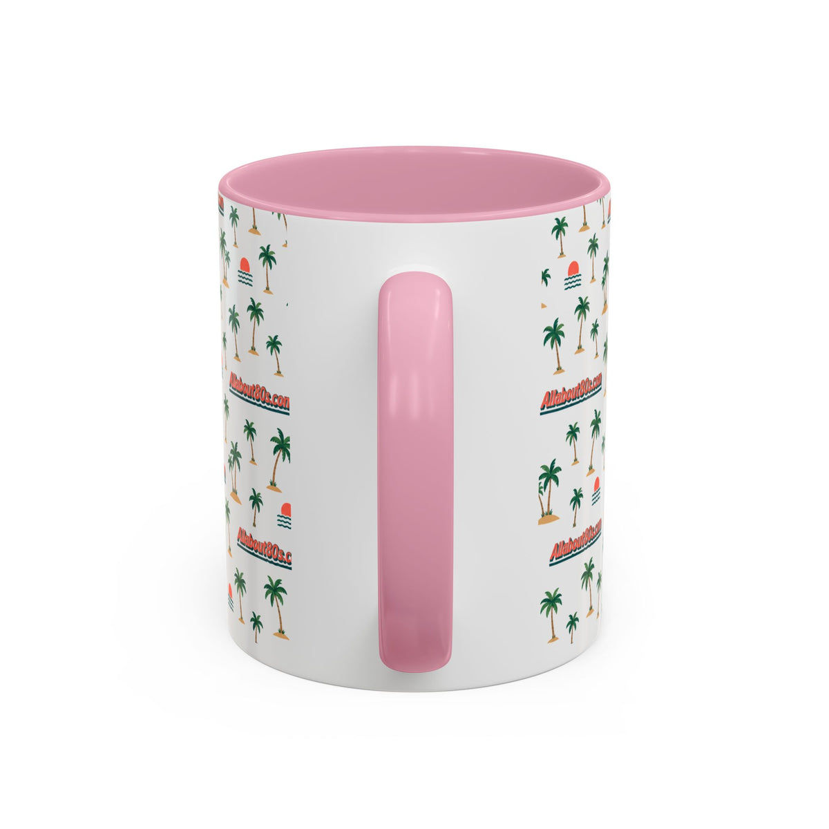 Live Your Dreams Tropical Sunset Mug