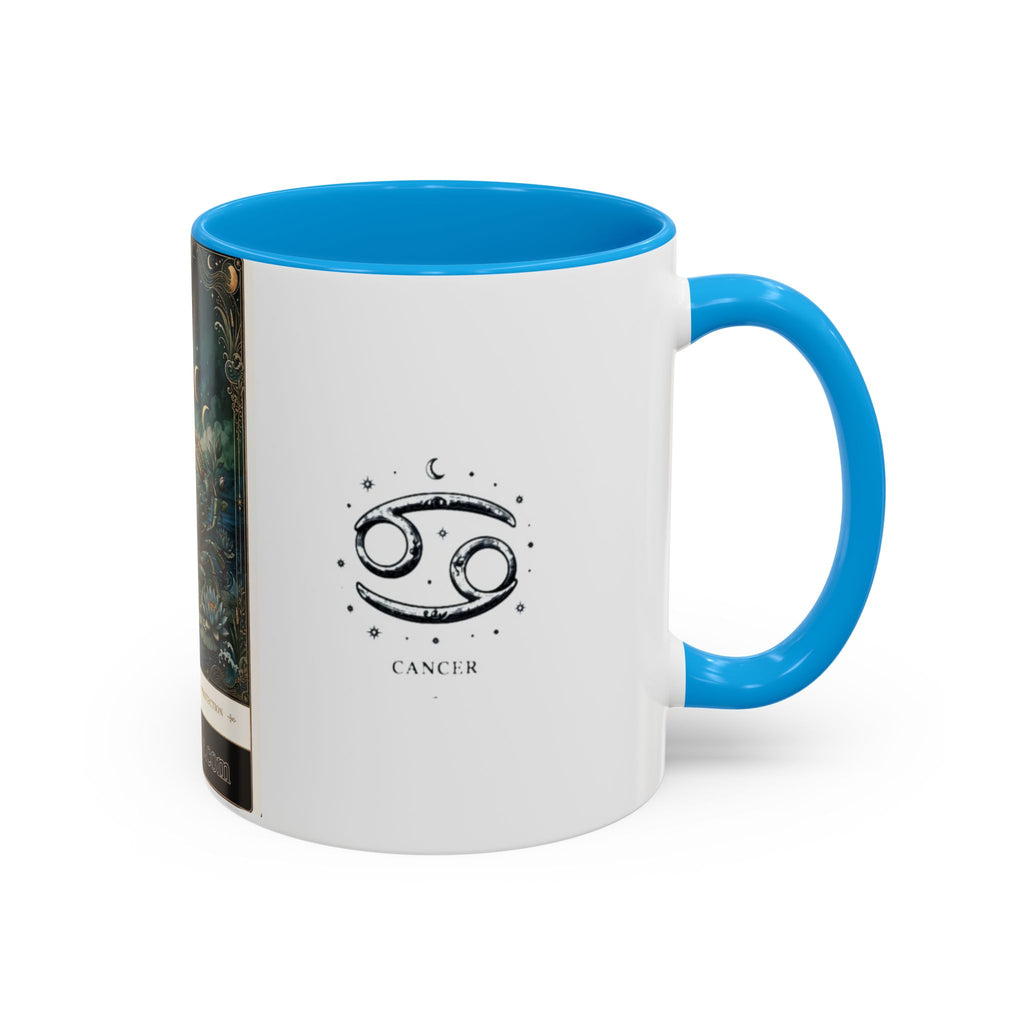 Cancer Zodiac Mug — Minimal Astrological Coffee Cup (11oz/15oz)