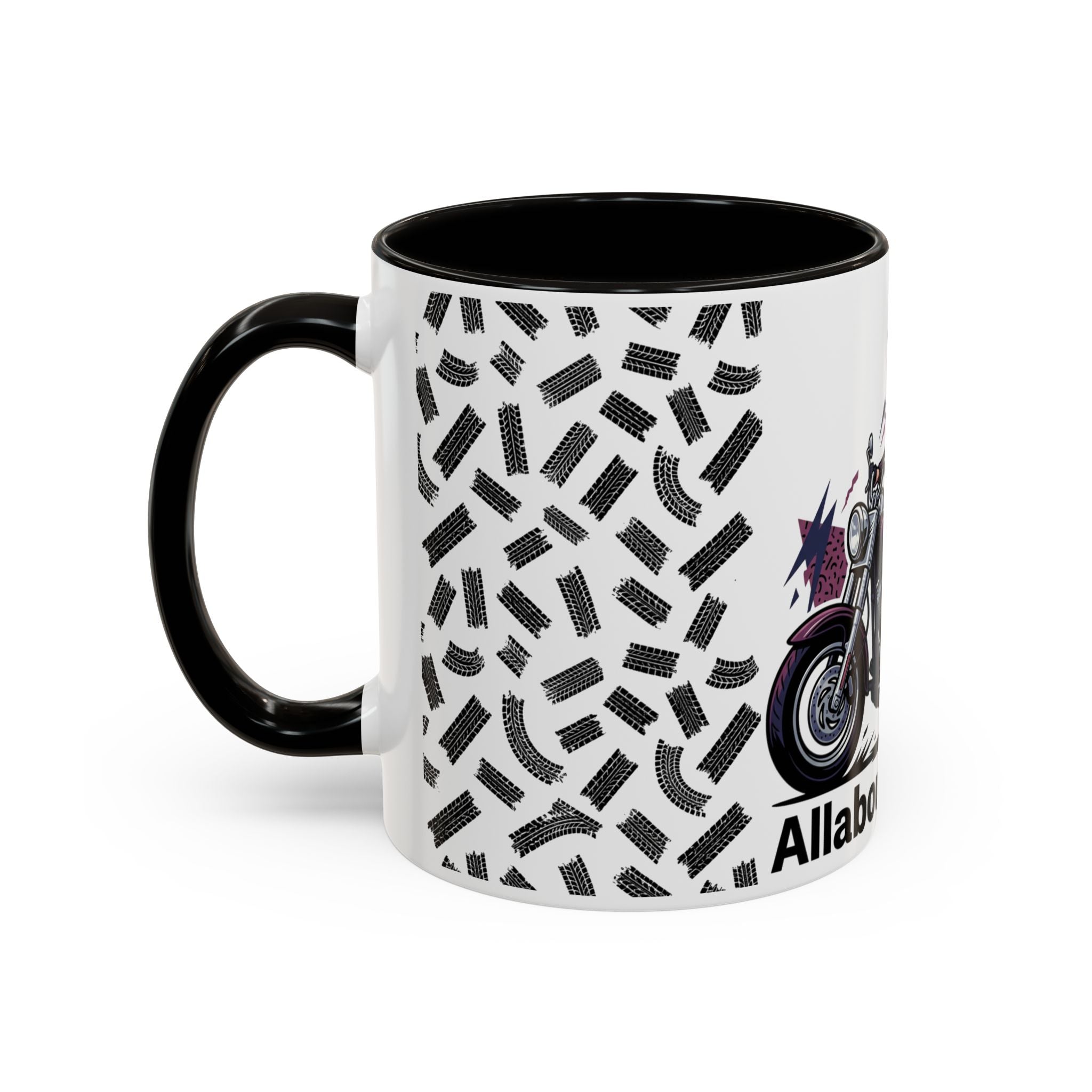 Witch Rider Coffee Mug — Halloween Motorcycle Witch 11oz/15oz