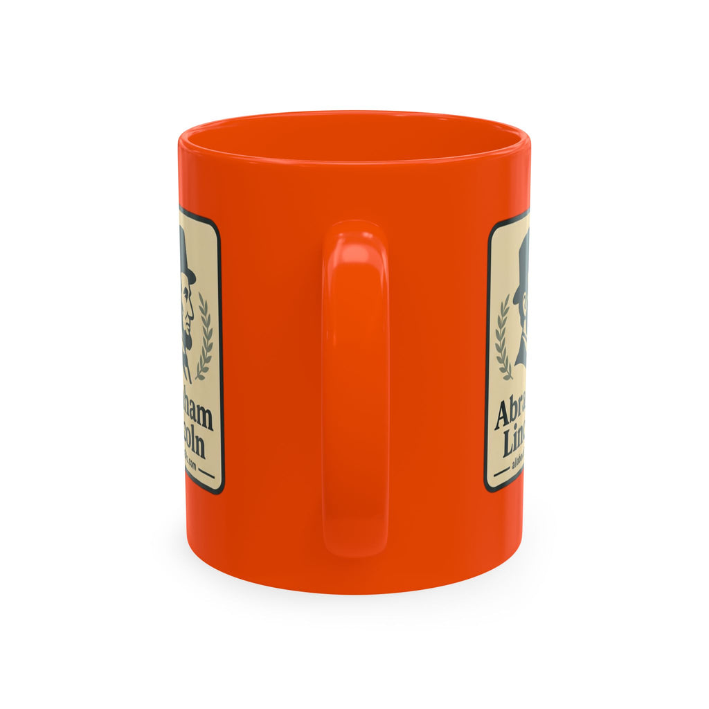 Abraham Lincoln Ceramic Mug – Vintage Portrait Political History Coffee Cup