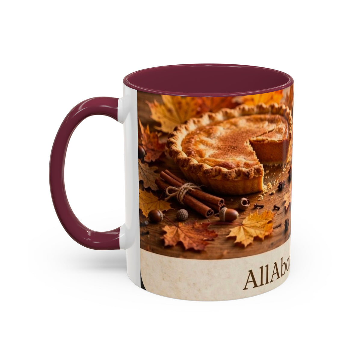 AllAbout80s Seasonal Coffee Mug (11oz/15oz) — Autumn & Winter Cozy Hot Cocoa Design