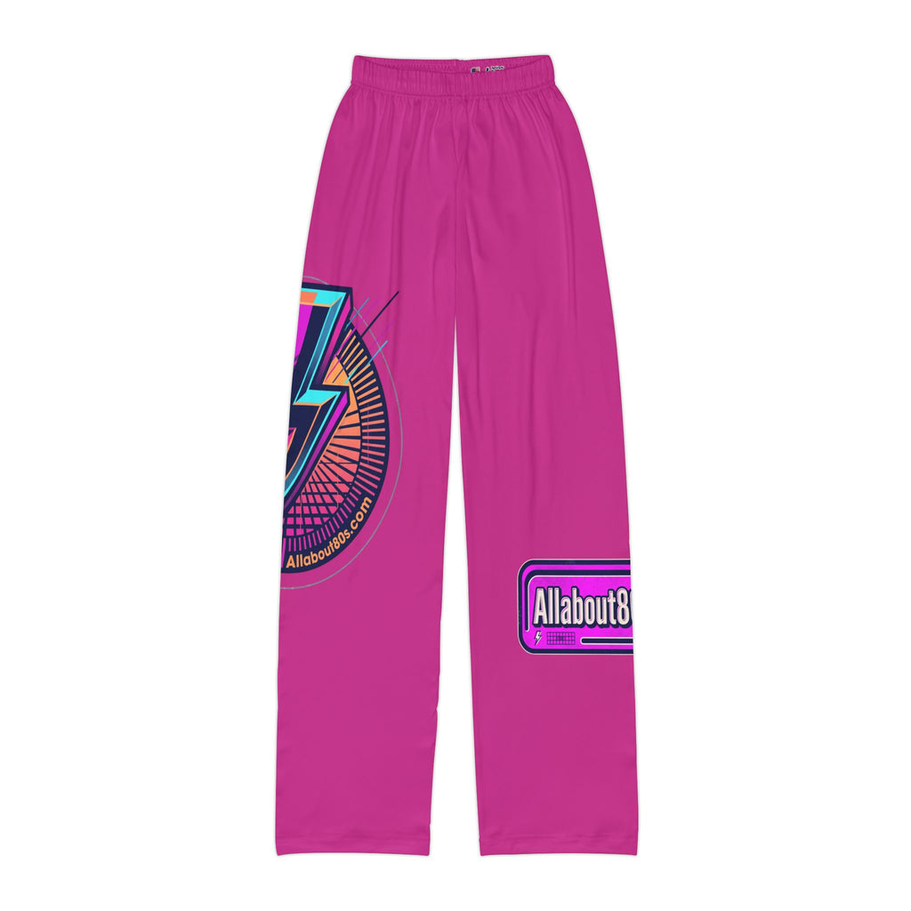 Retro Lightning Kids Lounge Pants — AllAboutThe80s.com Logo