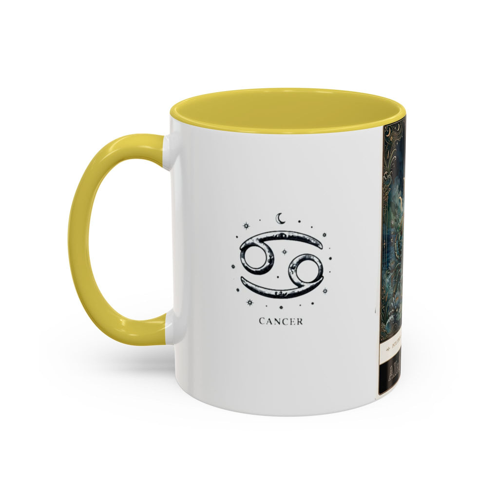 Cancer Zodiac Mug — Minimal Astrological Coffee Cup (11oz/15oz)