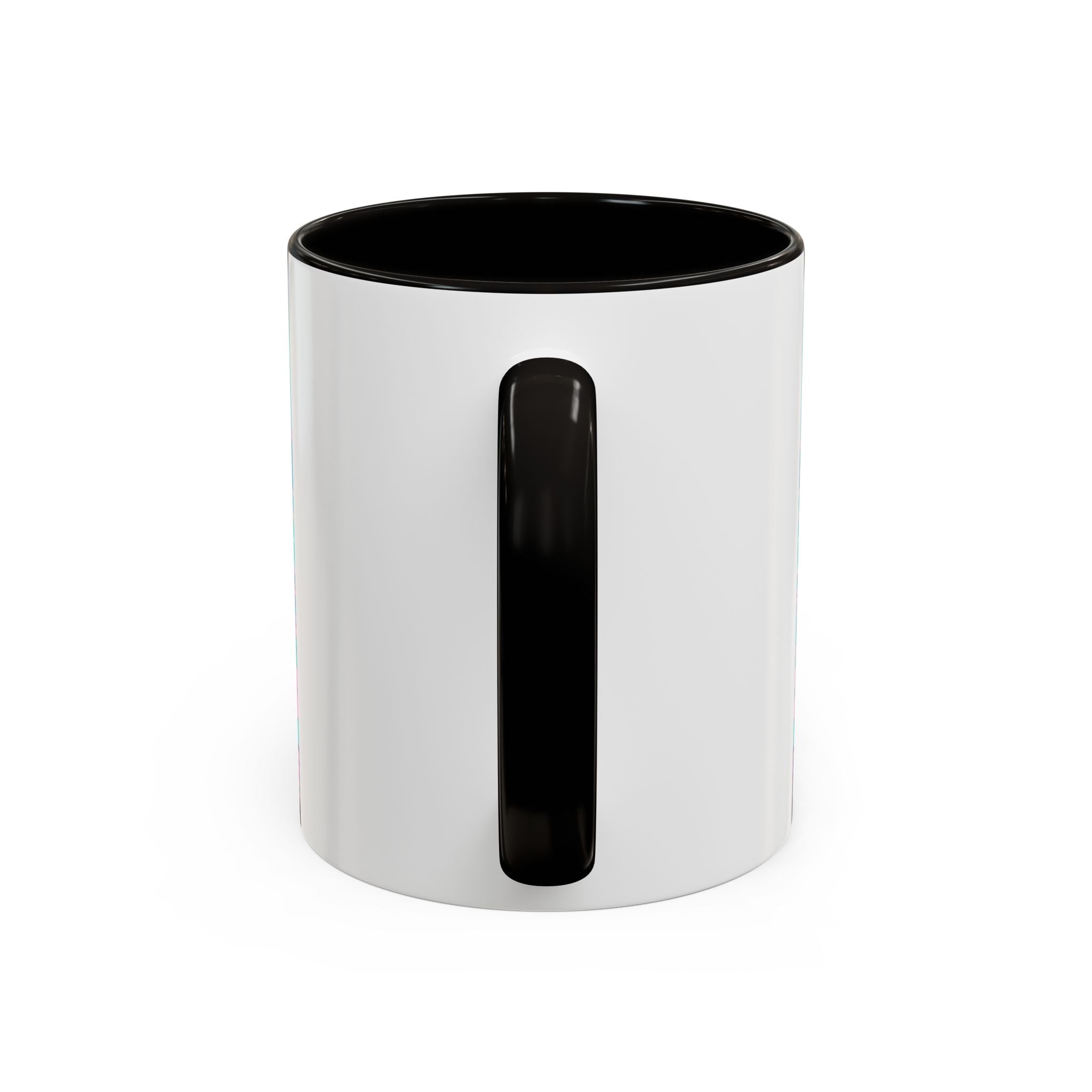 80s Vaporwave Ghost Coffee Mug — Cute Halloween Pumpkin Retro Design (11oz/15oz)