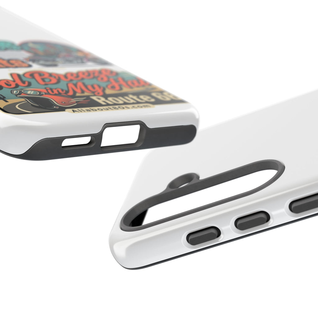 Phone Case — Route 66 City Nights Motorcycle Design