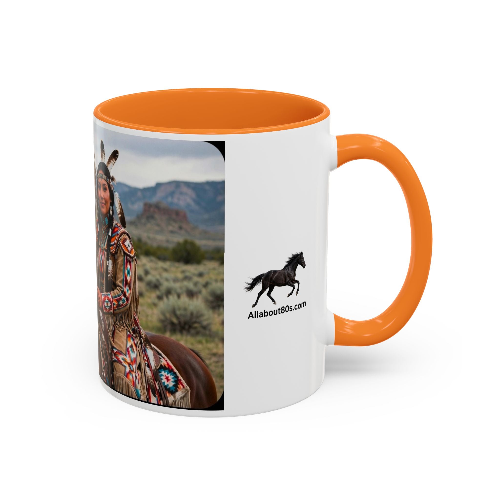Native American Couple Photo Coffee Mug (11oz/15oz)