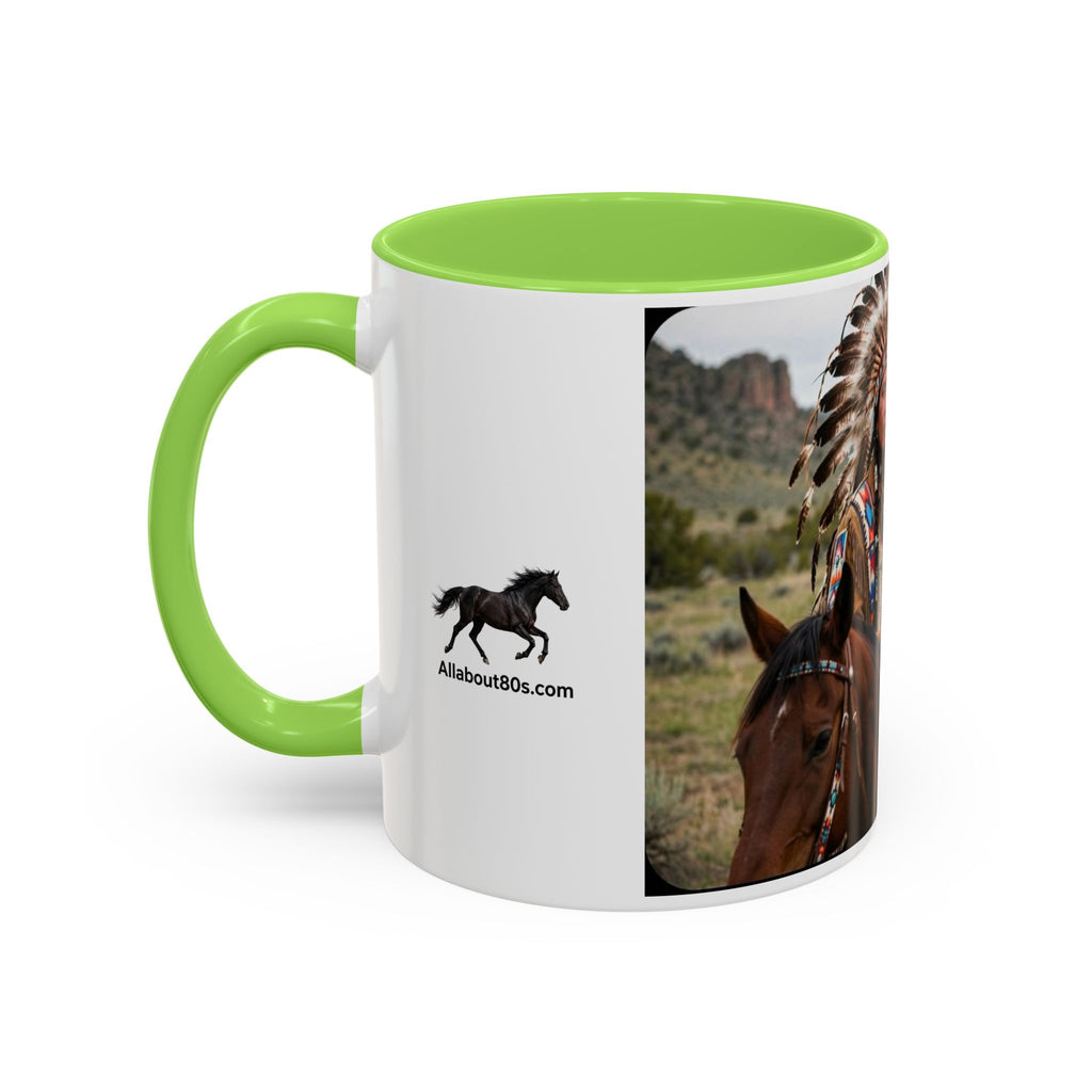 Native American Couple Photo Coffee Mug (11oz/15oz)