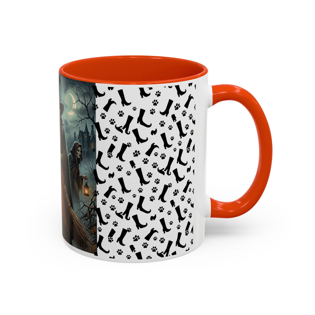Witches Night Ceramic Mug — Spooky Witch Coven Halloween Coffee Cup (11oz/15oz)