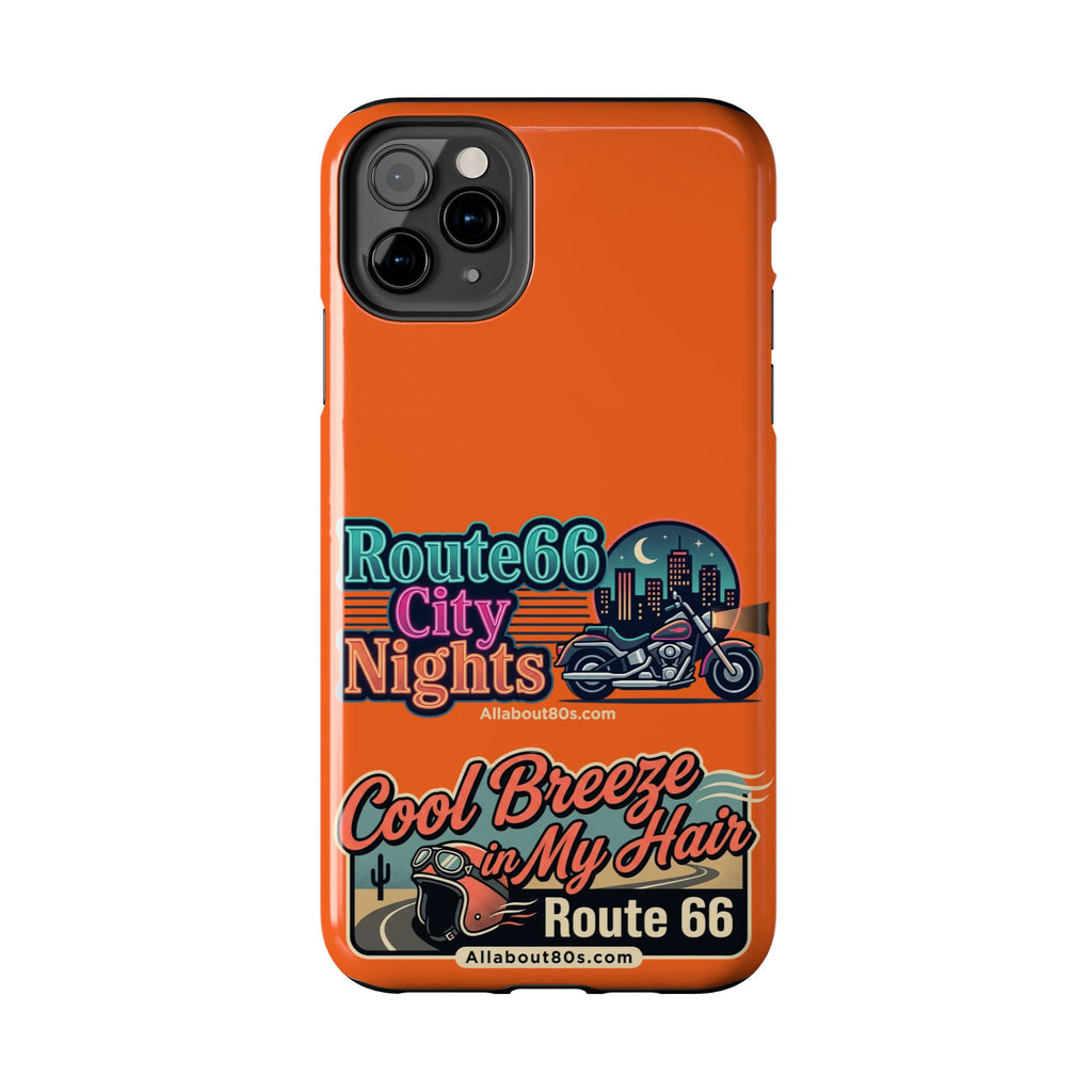 Route 66 'Cool Breeze in My Hair' Tough Phone Case