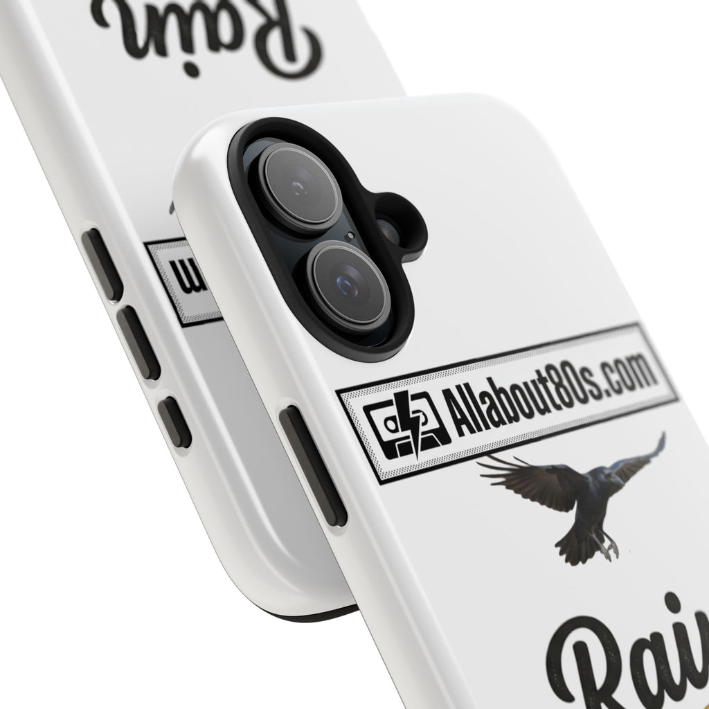 Tough Phone Case — "Rain Fades. Memories Don't" Raven Phone Cover, Protective iPhone Case
