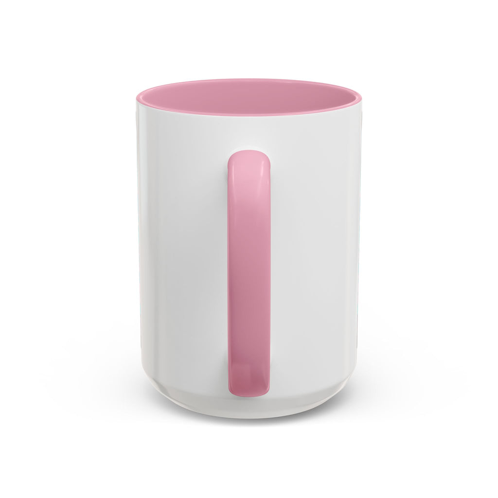 80s Vaporwave Ghost Coffee Mug — Cute Halloween Pumpkin Retro Design (11oz/15oz)