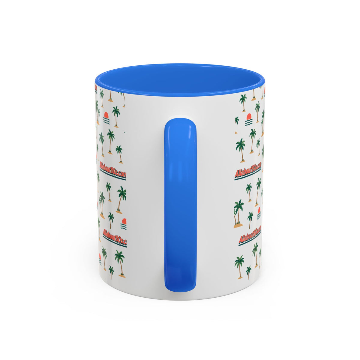 Live Your Dreams Tropical Sunset Mug