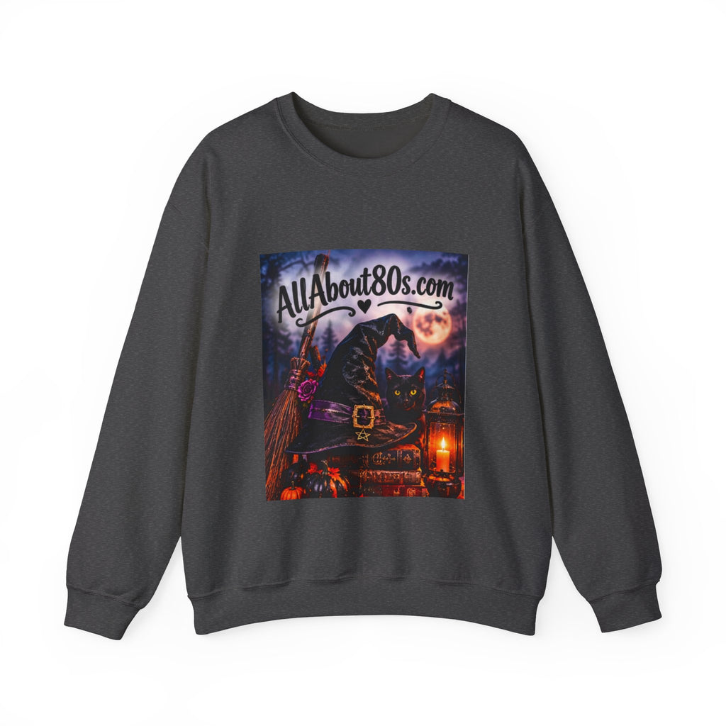 80s Witch Retro Sweatshirt — AllAbout80s.com Halloween Crewneck