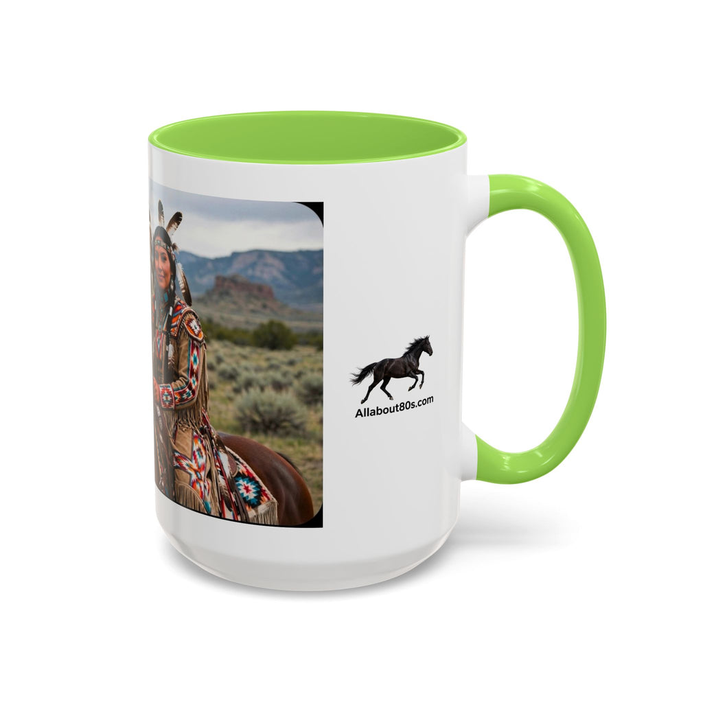 Native American Couple Photo Coffee Mug (11oz/15oz)