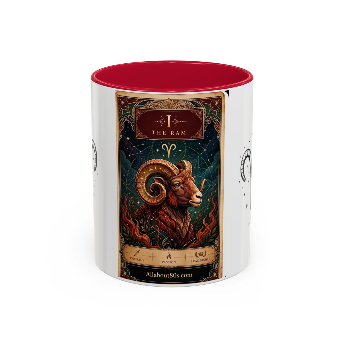Aries Zodiac Ram Mug — Astrological Coffee Cup (11oz & 15oz)