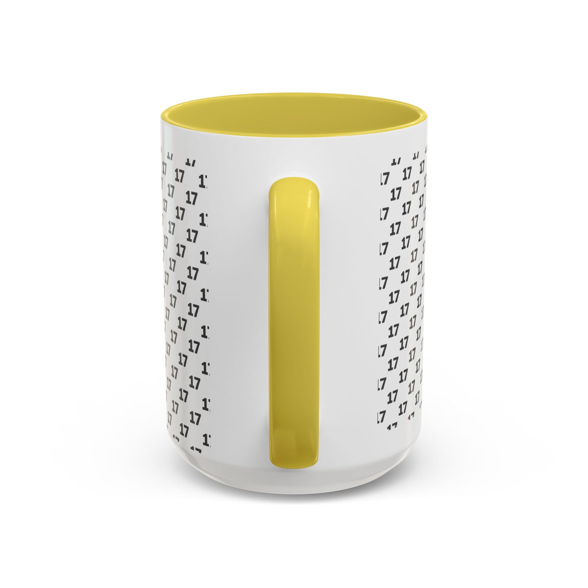 Minimalist Number Pattern Coffee Mug (11oz & 15oz)