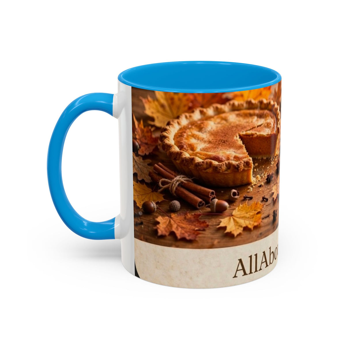 AllAbout80s Seasonal Coffee Mug (11oz/15oz) — Autumn & Winter Cozy Hot Cocoa Design