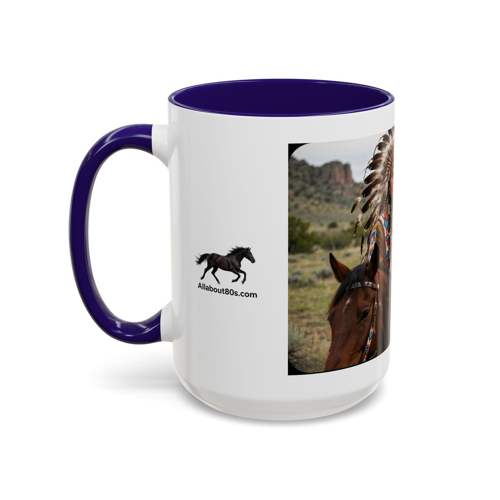 Native American Couple Photo Coffee Mug (11oz/15oz)