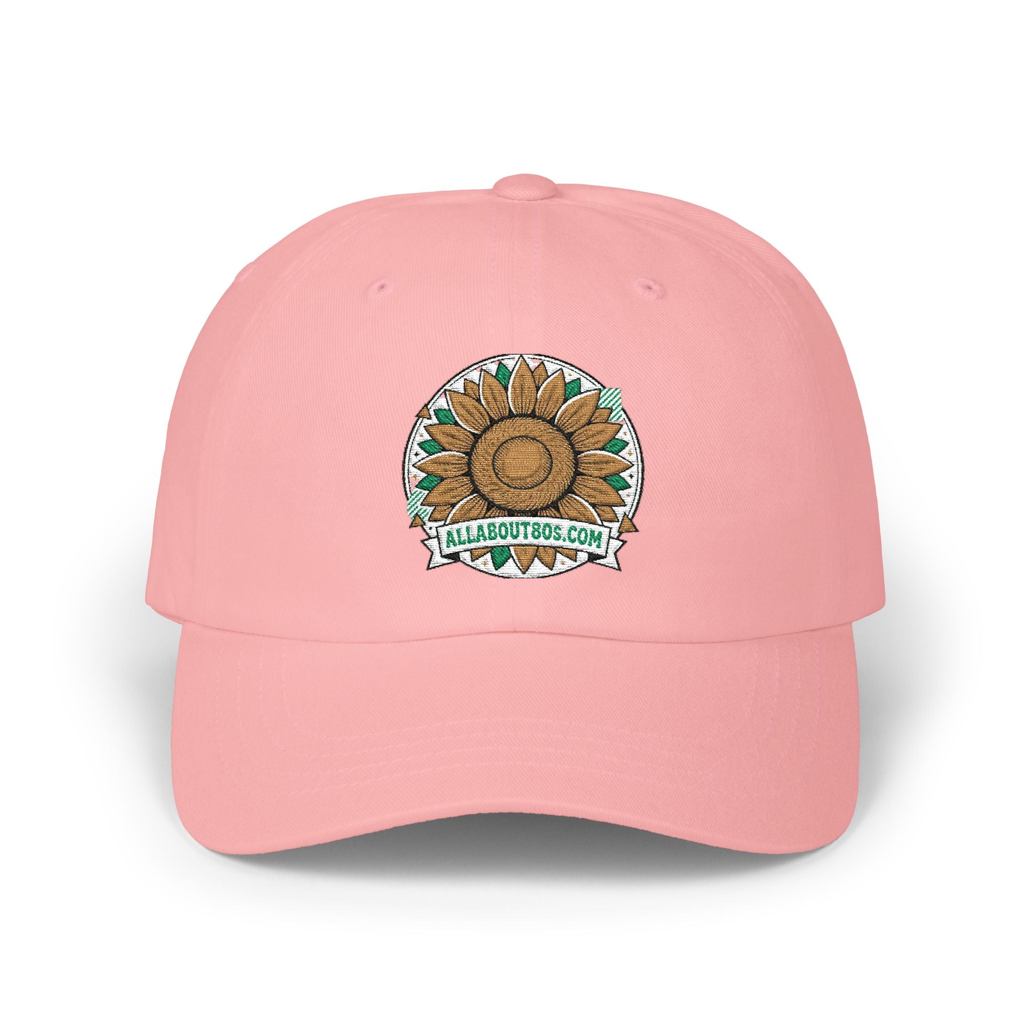 Sunflower Vintage Dad Cap — "Always Be Kind" Embroidered Baseball Hat