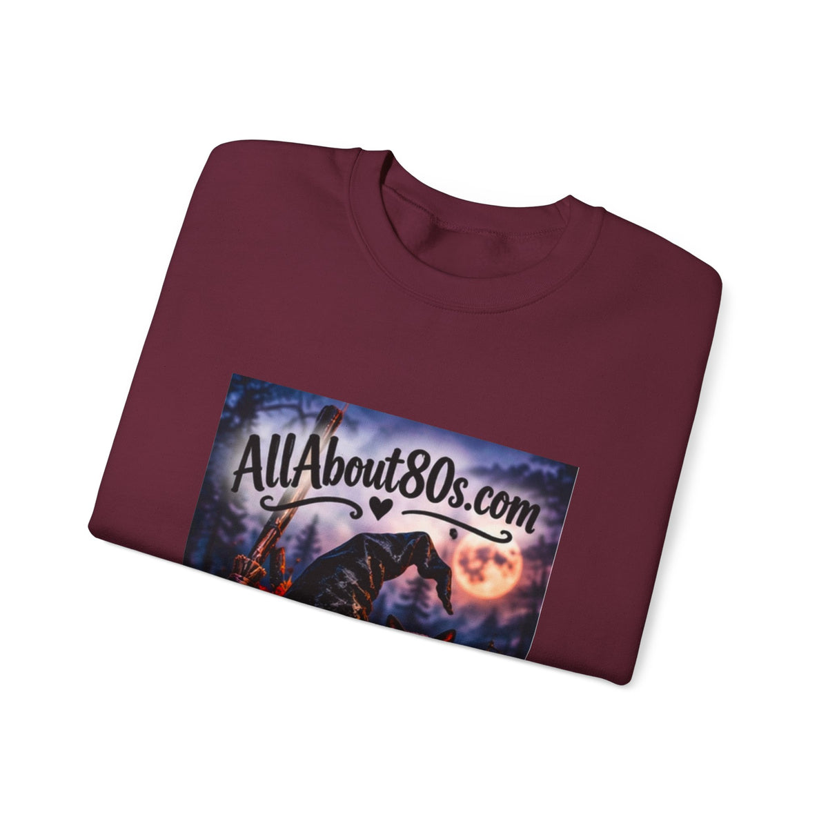 80s Witch Retro Sweatshirt — AllAbout80s.com Halloween Crewneck