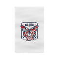 All About 80s Butterfly Tea Towel — Retro Americana Microfiber Tea Towel