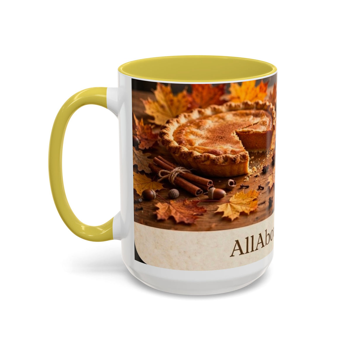 AllAbout80s Seasonal Coffee Mug (11oz/15oz) — Autumn & Winter Cozy Hot Cocoa Design