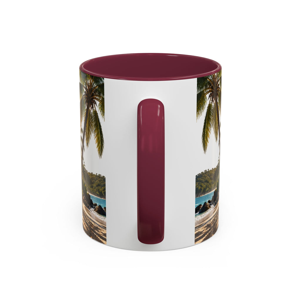 Live Your Dreams Palm Tree Mug