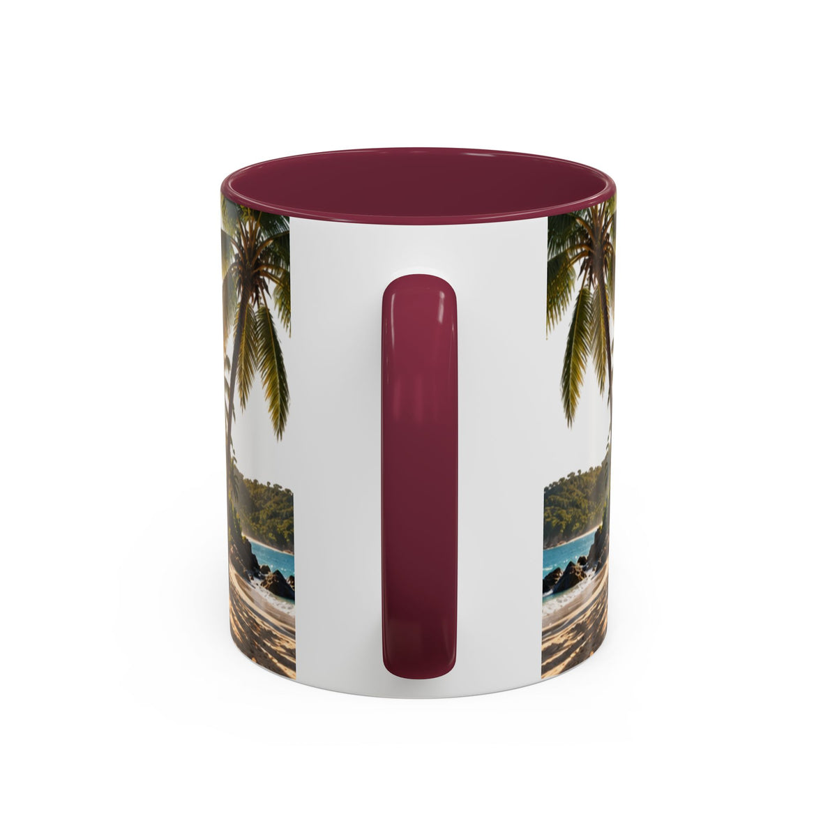 Live Your Dreams Palm Tree Mug