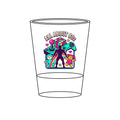 Shot Glass — “All About 80s” Retro Neon Arcade Engraved 1.5oz