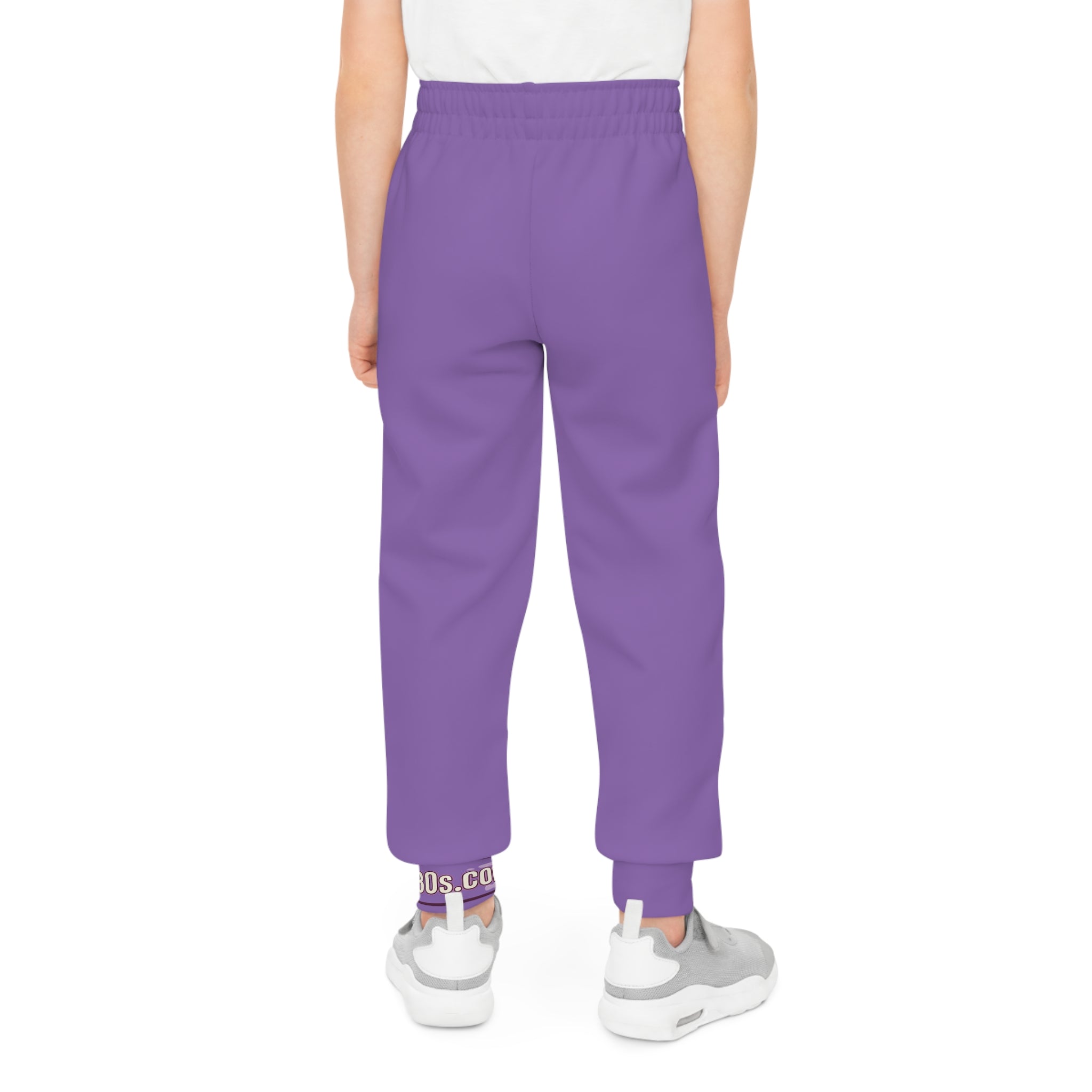Youth Joggers — Retro Lightning Bolt Graphic Sweatpants