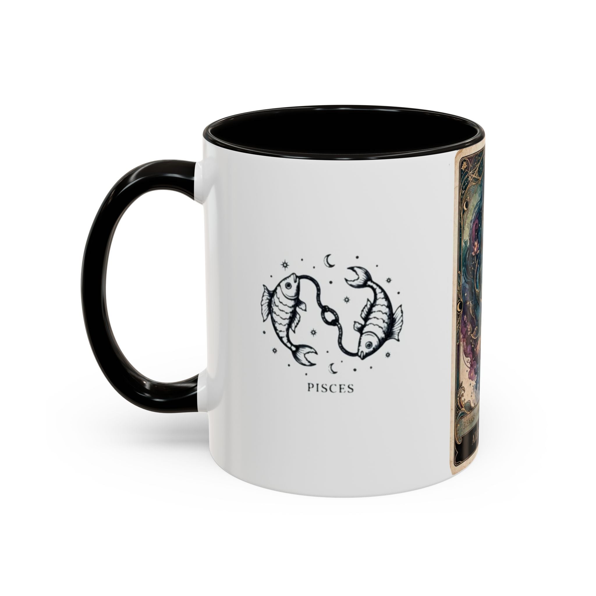 Pisces Zodiac Mug – Artistic Pisces Fish Coffee Cup (11oz & 15oz)