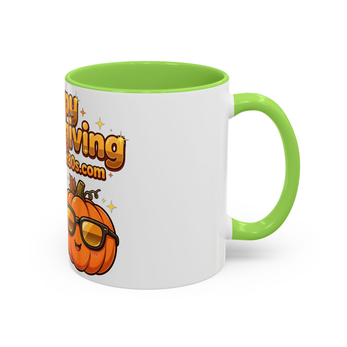 Happy Thanksgiving Pumpkin & Scarecrow Mug – Festive Fall Coffee Cup (11oz, 15oz)