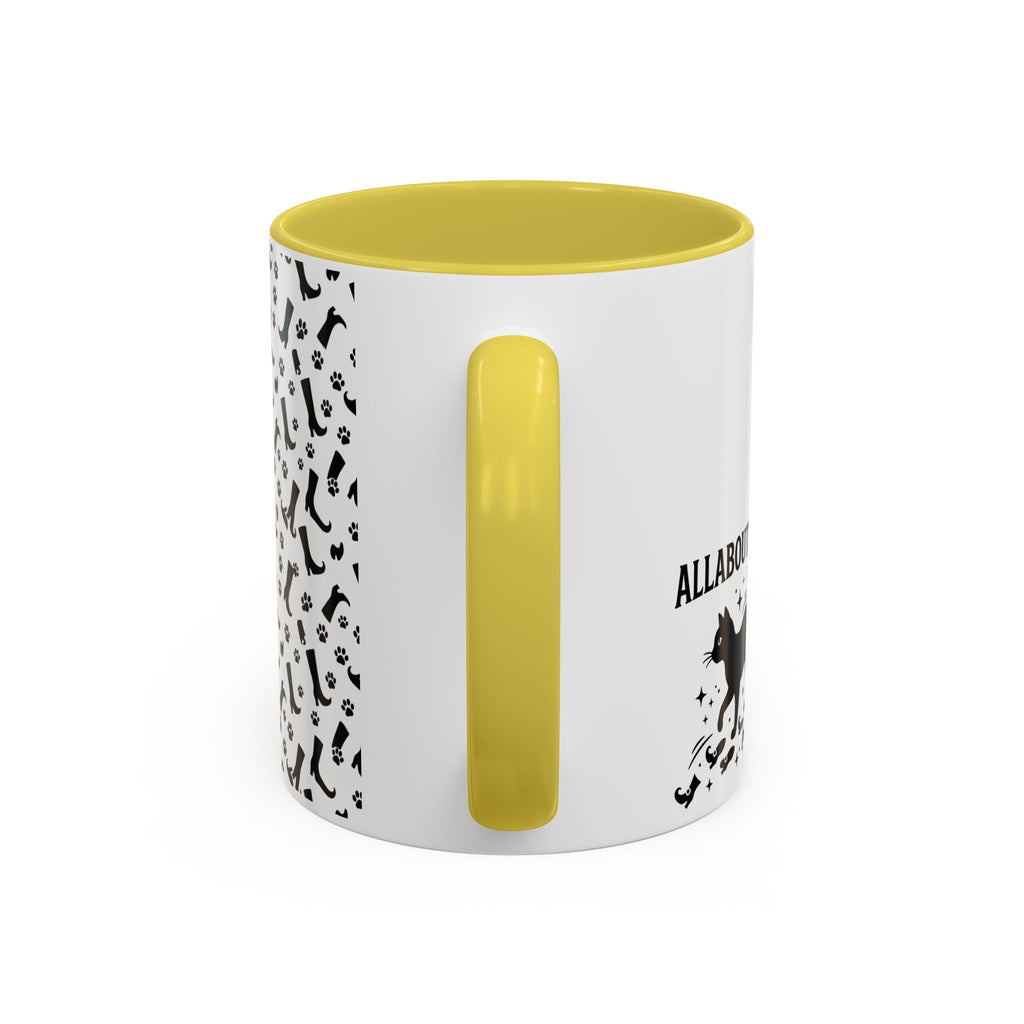 Witches Night Ceramic Mug — Spooky Witch Coven Halloween Coffee Cup (11oz/15oz)