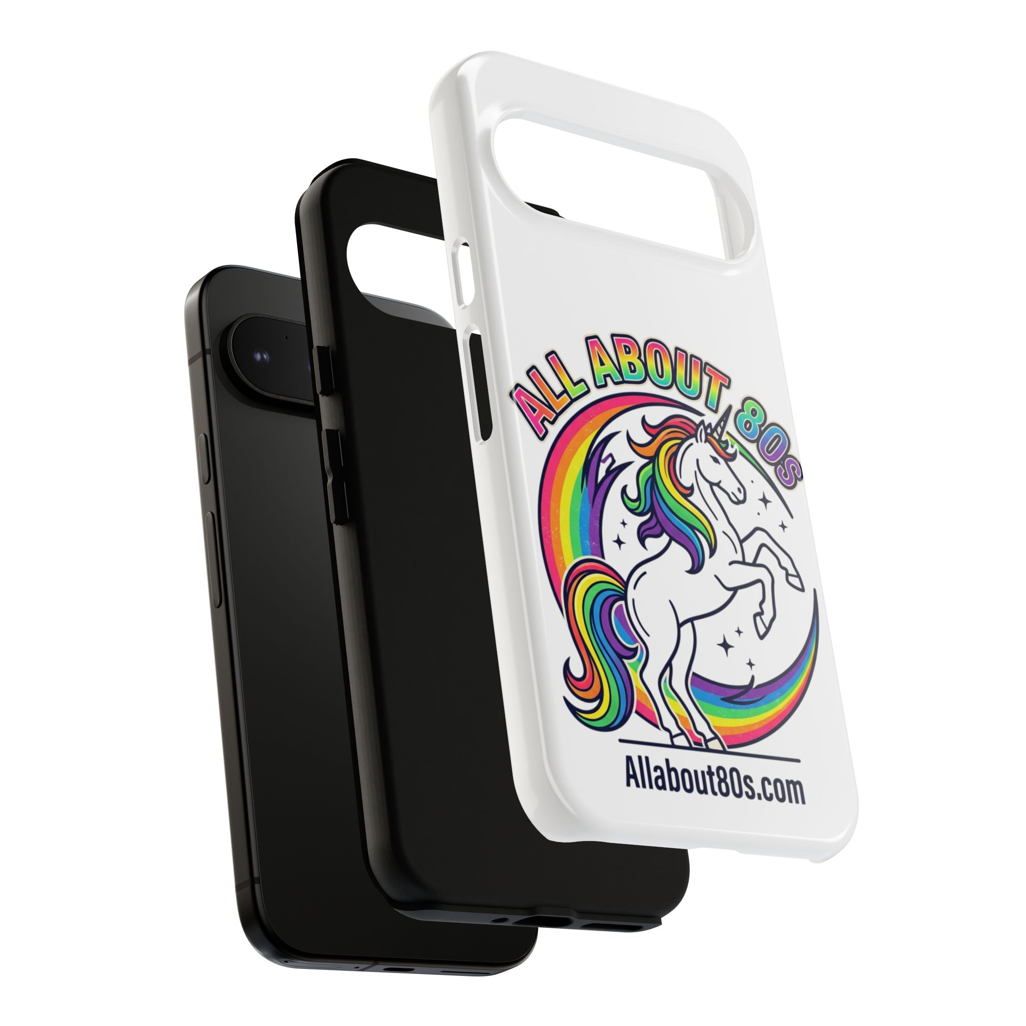 All About 80s Rainbow Unicorn Phone Case