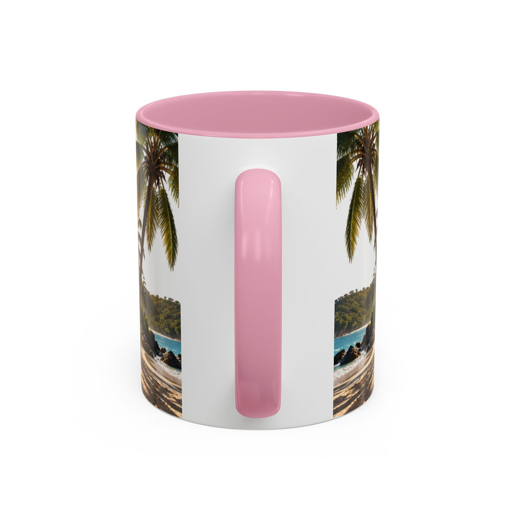 Live Your Dreams Palm Tree Mug