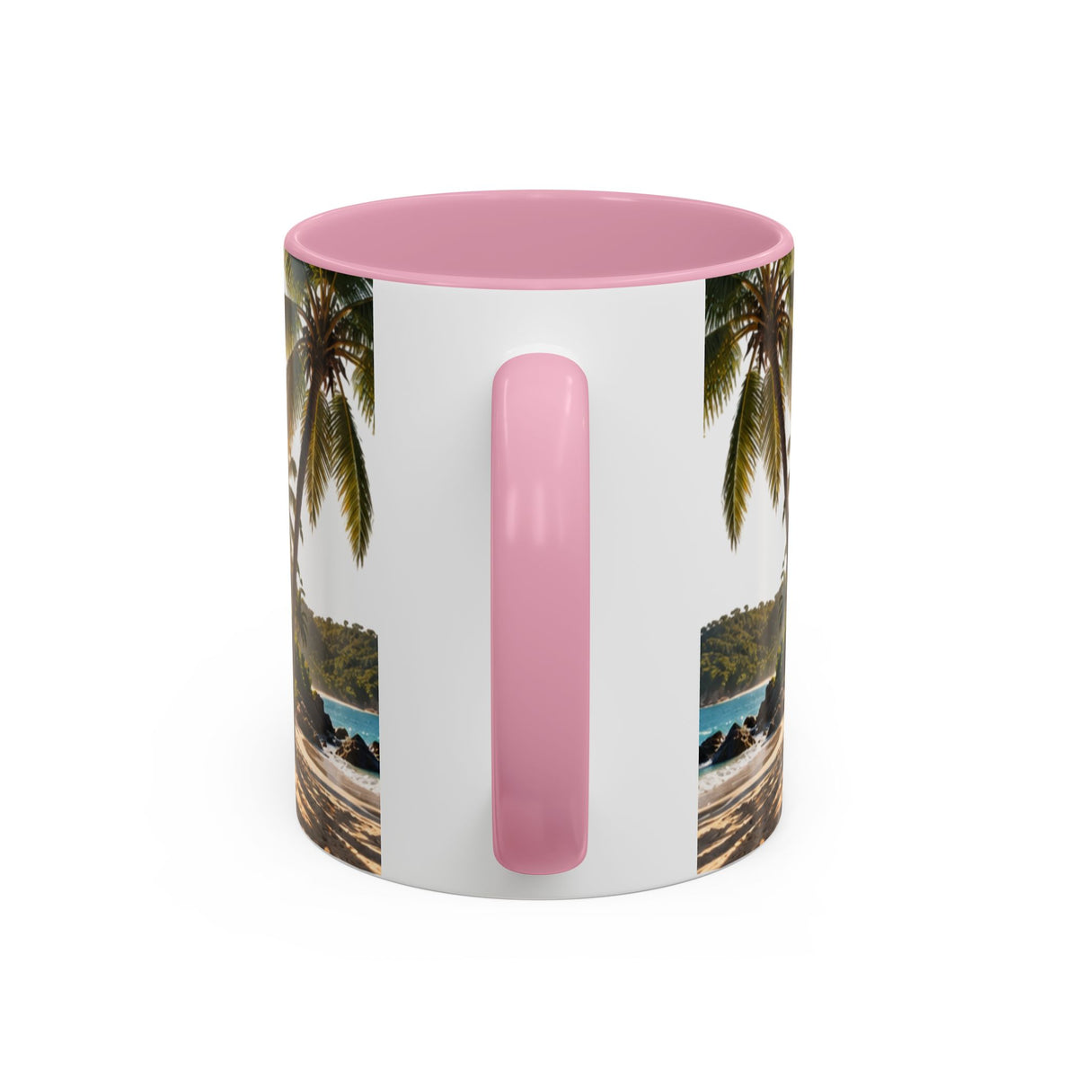 Live Your Dreams Palm Tree Mug