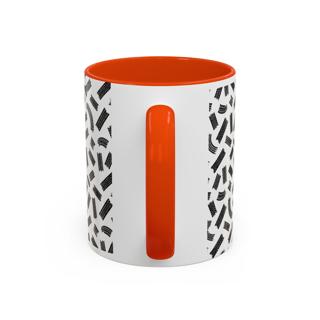 Witch Biker Motorcycle Mug — Retro 80s Neon Witch on Bike Coffee Cup (11oz/15oz)