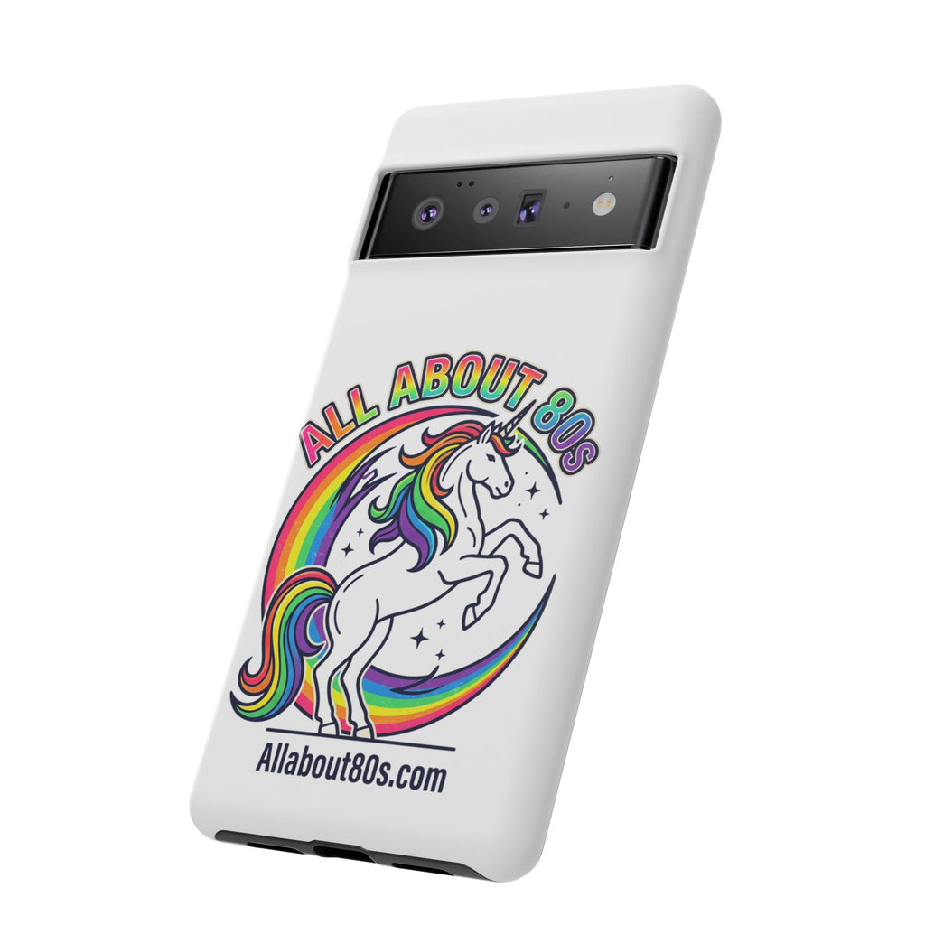 All About 80s Rainbow Unicorn Phone Case