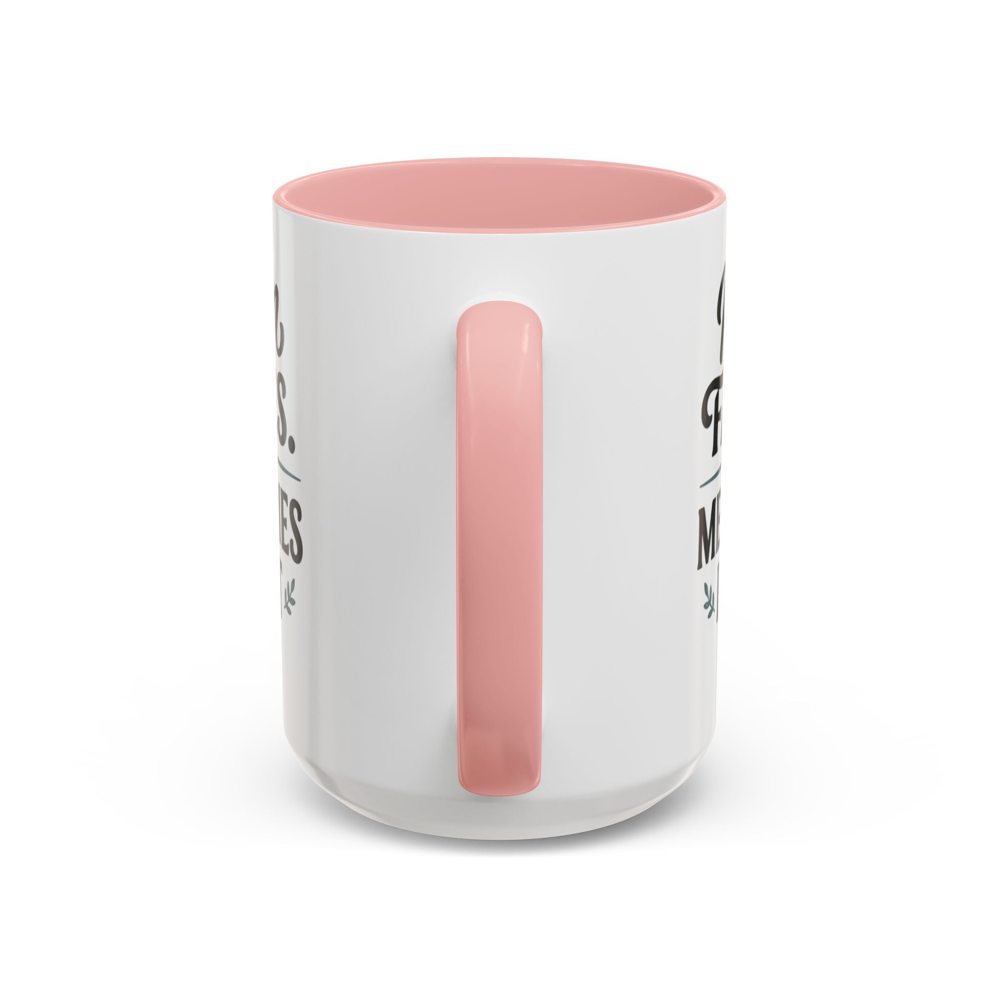 Accent Coffee Mug — "Rain Fades. Memories Don't." Inspirational Ceramic Coffee Mug