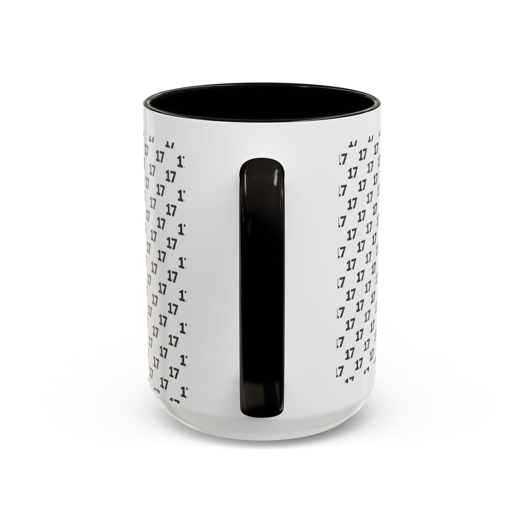 Minimalist Number Pattern Coffee Mug (11oz & 15oz)