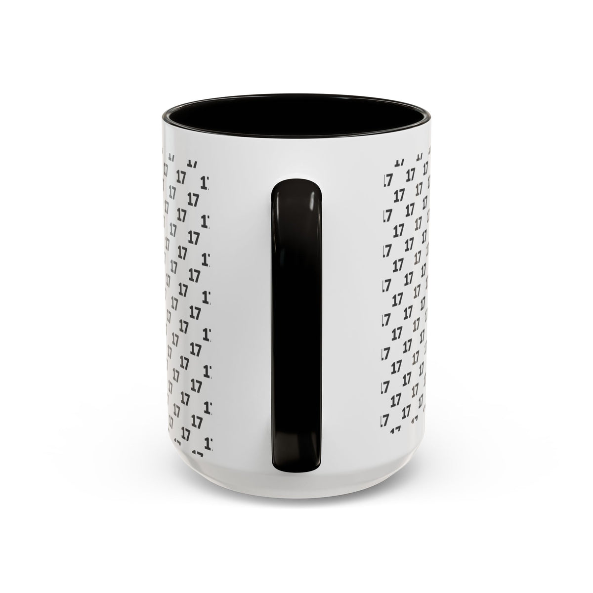Minimalist Number Pattern Coffee Mug (11oz & 15oz)