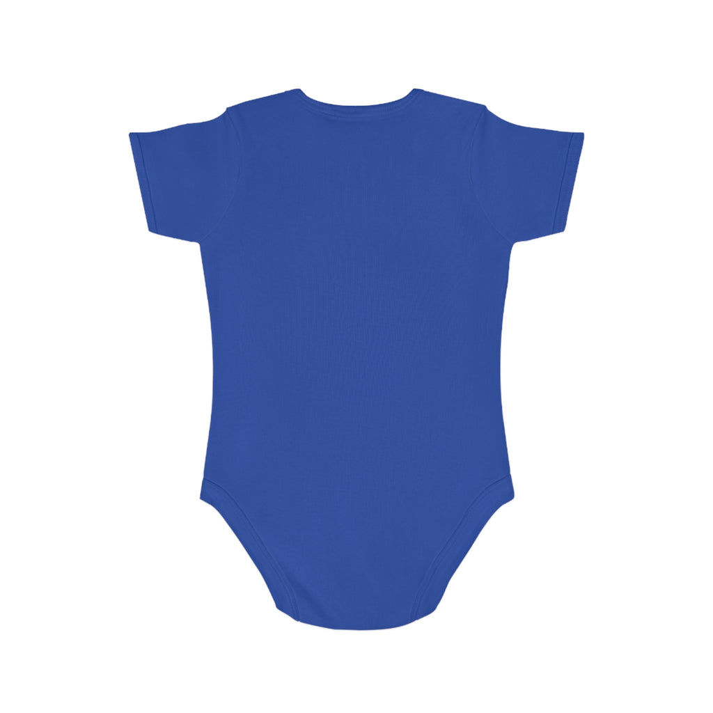 Baby Bodysuit — Rainbow Unicorn "All About 80s" Infant Onesie