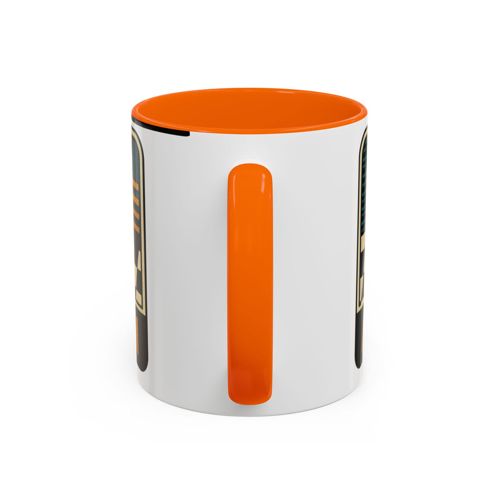 Route 66 Retro Checkerboard Coffee Mug — Vintage Road Trip 11/15oz Accent Mug