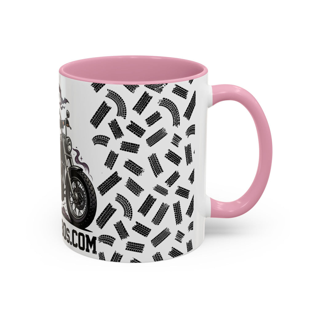 Witch Biker Mug – Motorcycle Witch Coffee Cup (11oz/15oz)