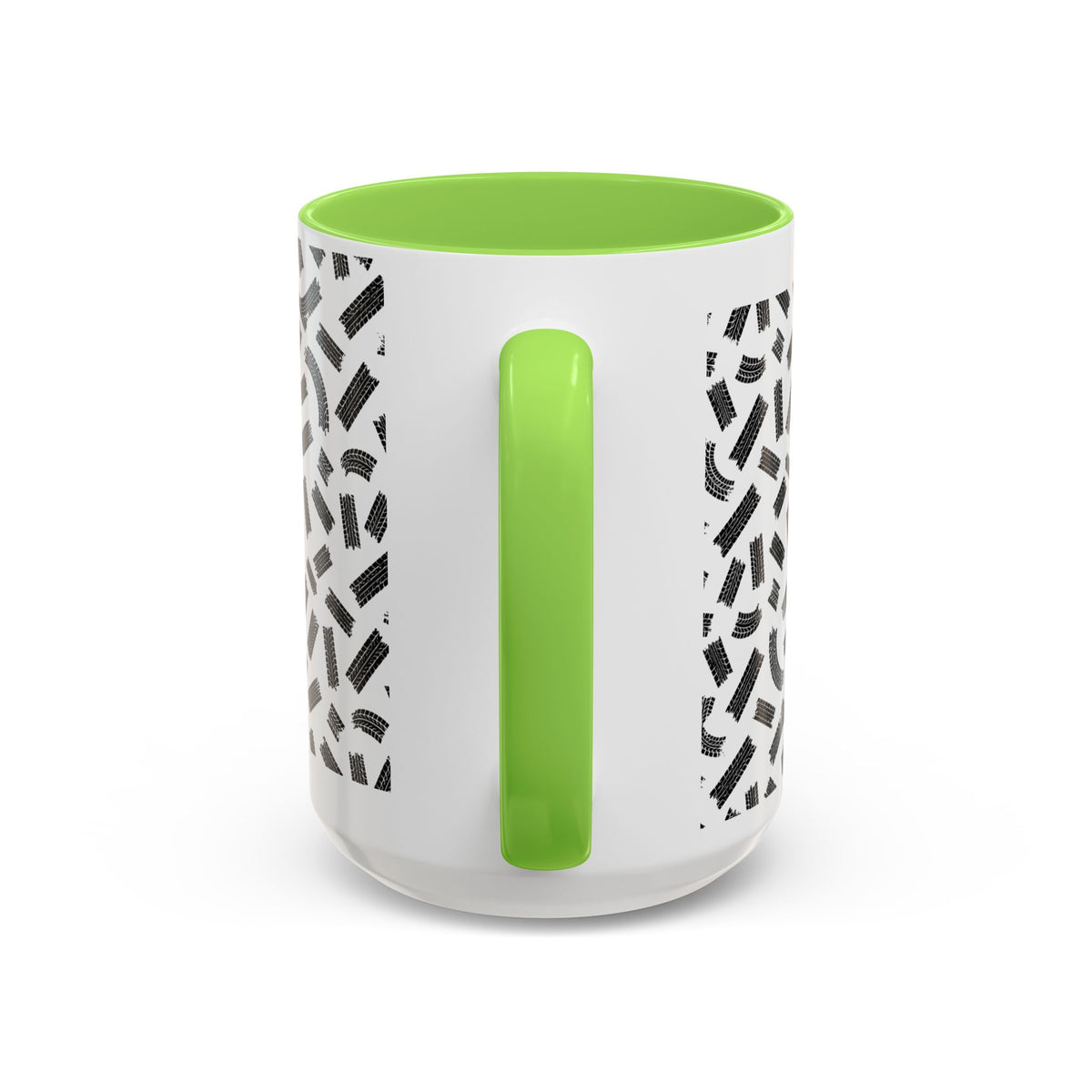 Witch Biker Motorcycle Mug — Retro 80s Neon Witch on Bike Coffee Cup (11oz/15oz)