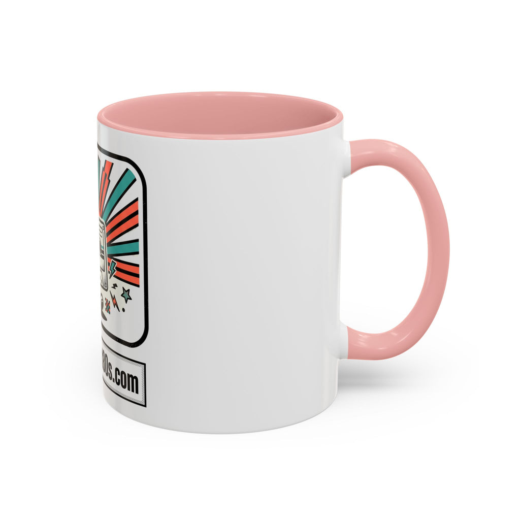 Allabout80s.com Retro Logo Accent Coffee Mug (11/15oz)