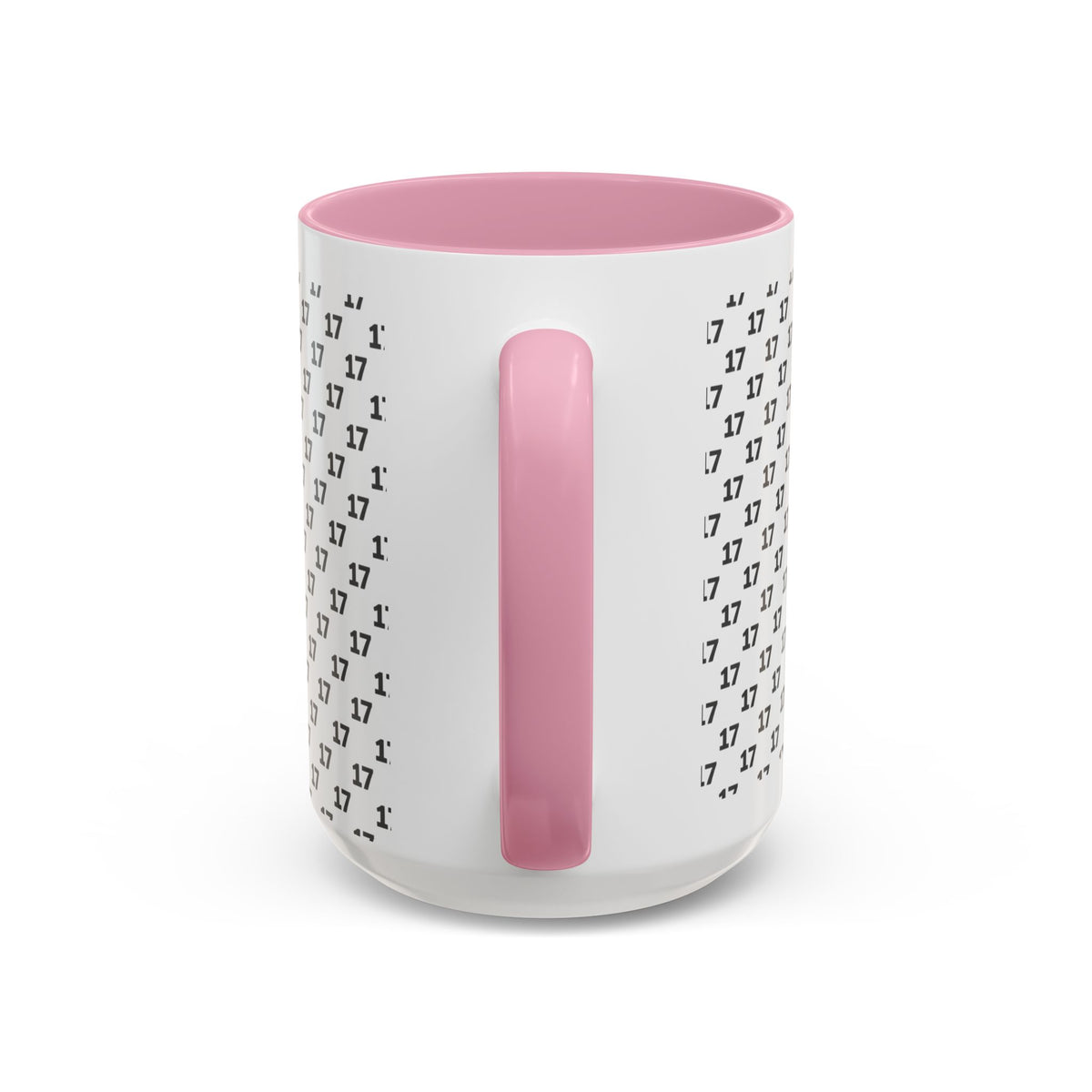 Minimalist Number Pattern Coffee Mug (11oz & 15oz)