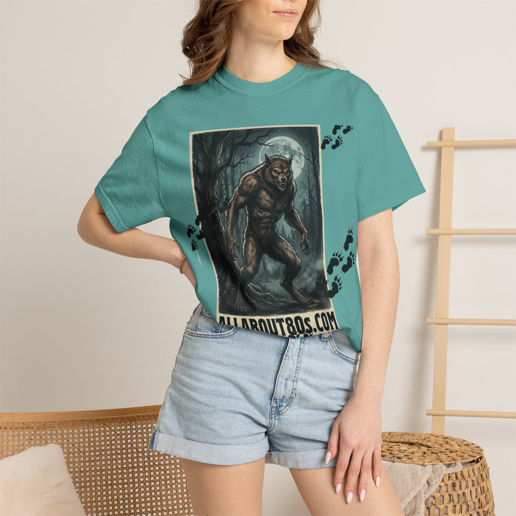 Werewolf Graphic T-Shirt — AllAbout80s.com Retro Horror Tee