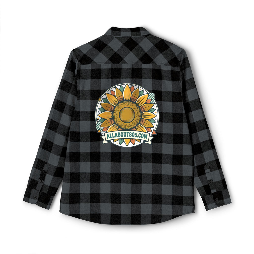 Black & White Buffalo Plaid Flannel Shirt