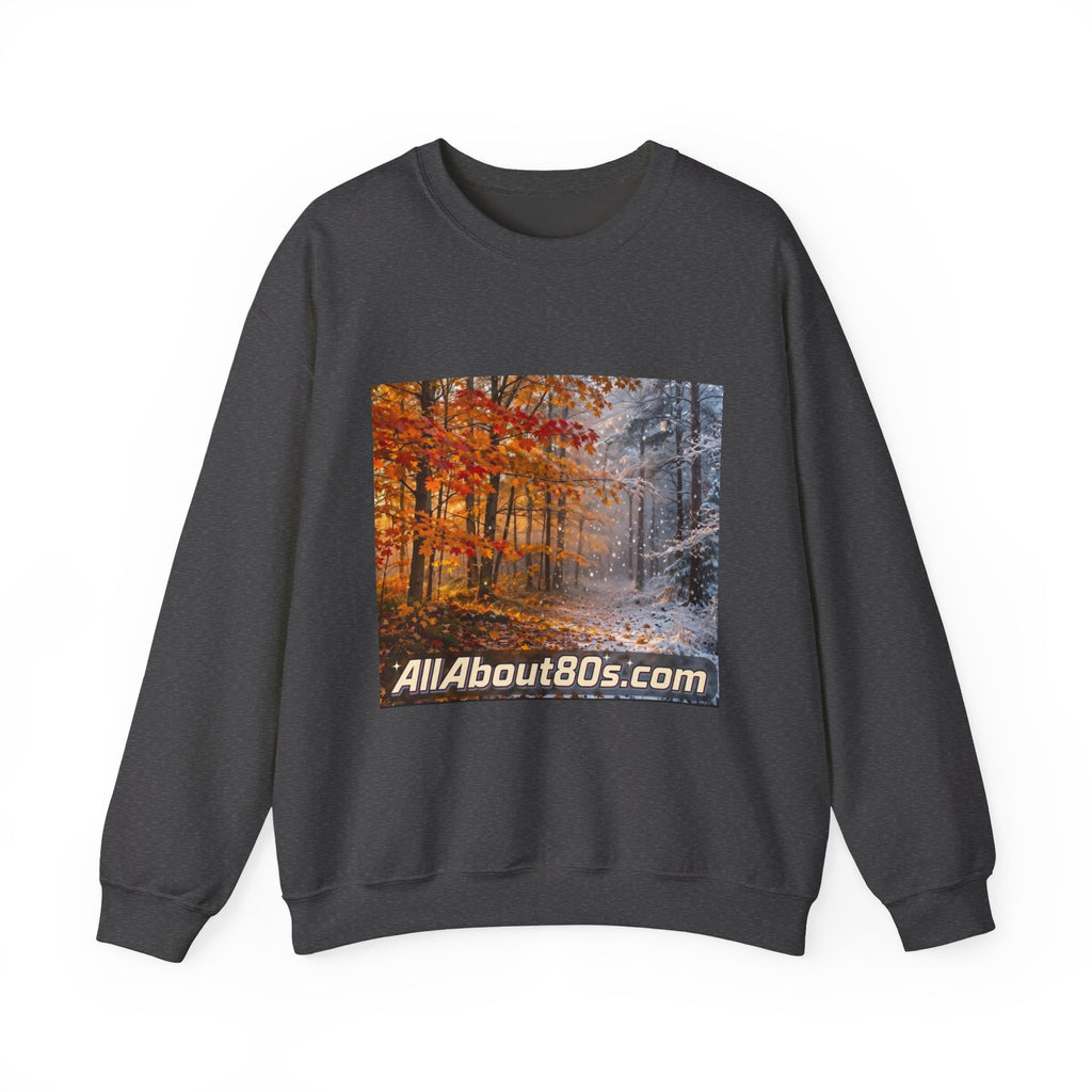 AllAbout80s Autumn Forest Crewneck Sweatshirt